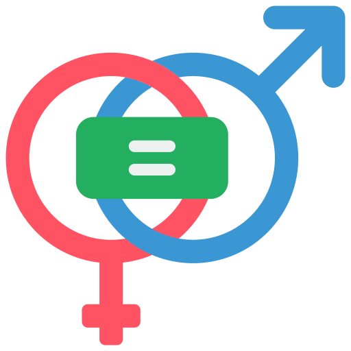 geschlechtergleichheit kostenlos Icon geschlechtergleichheit kostenlos Icon