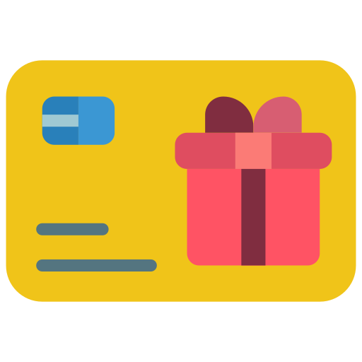 Gift card - Free commerce and shopping icons