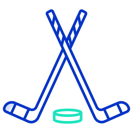 hockey sobre hielo icono gratis