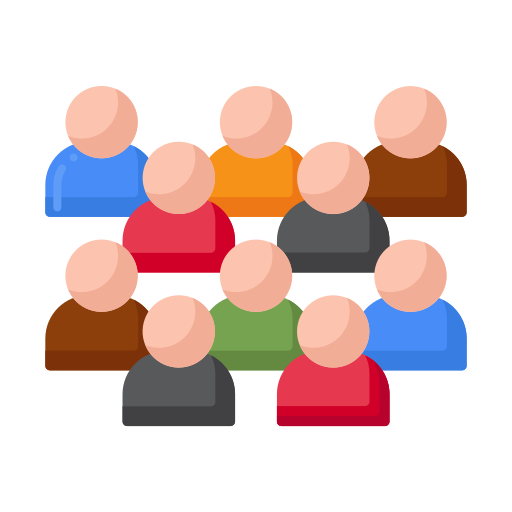 Crowd Flaticons Flat icon