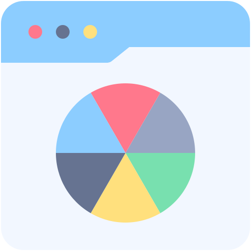 gráfico circular icono gratis