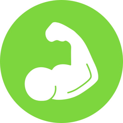 мышцы бесплатно иконка