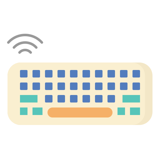 teclado electrónico icono gratis