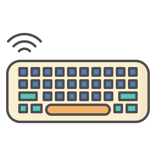 teclado electrónico icono gratis