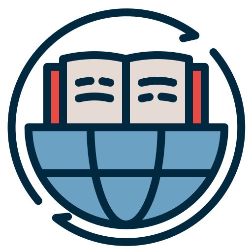 educación mundial icono gratis