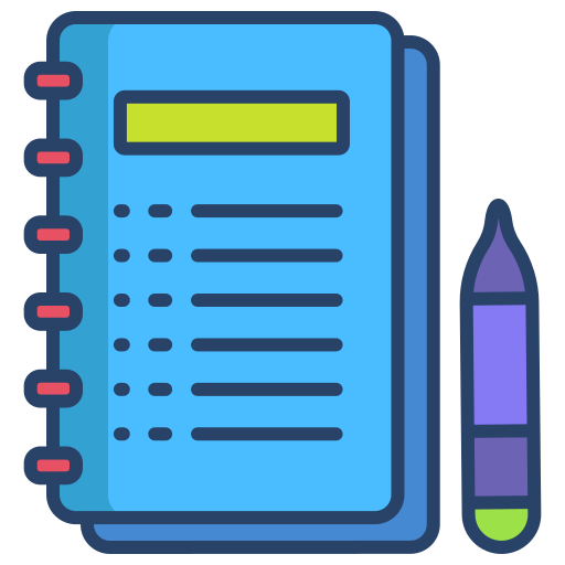 Note book Icongeek26 Linear Colour icon