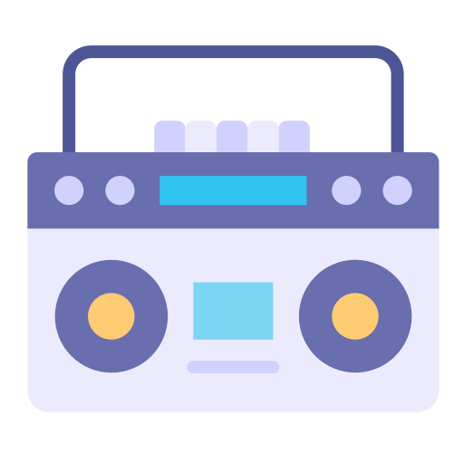 Cassette player - free icon