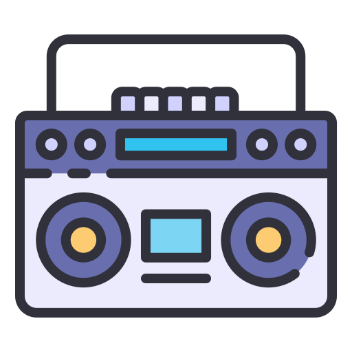 Cassette player - Free music and multimedia icons