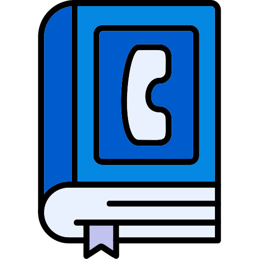 Phone book free icon
