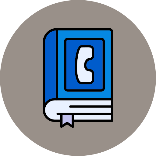 Phone book free icon