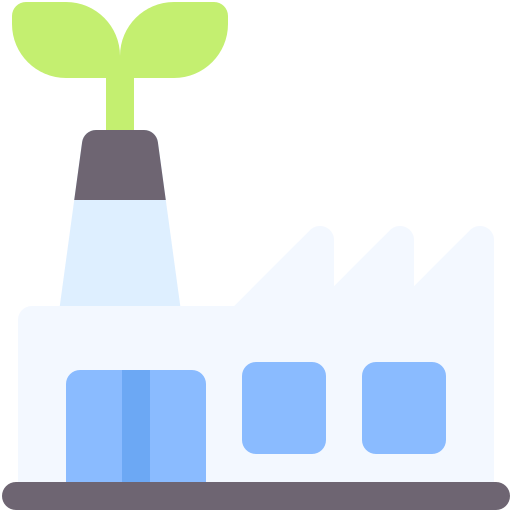 Öko-fabrik kostenlos Icon Öko-fabrik kostenlos Icon