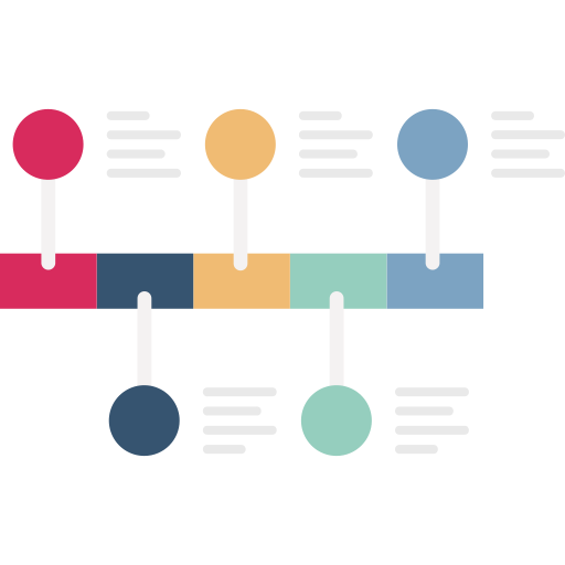 Timeline free icon Timeline free icon