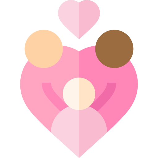 disfruta en familia icono gratis