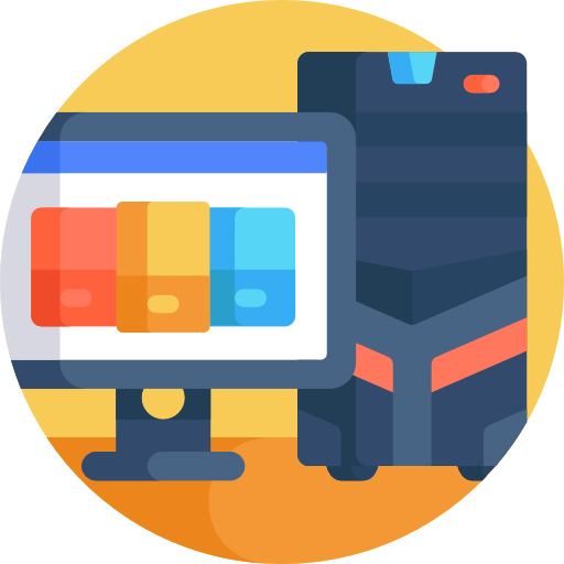 ordenador personal icono gratis