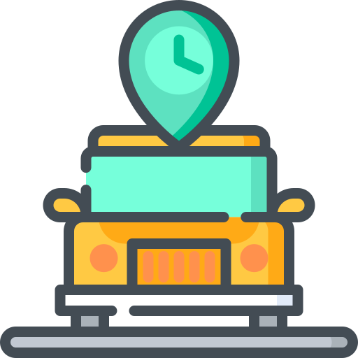 alquilar un coche icono gratis