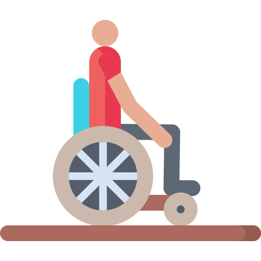 fauteuil roulant Icône gratuit fauteuil roulant Icône gratuit
