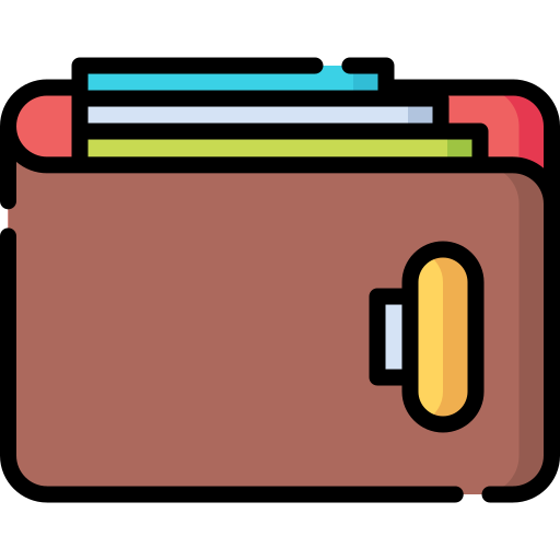 cartera icono gratis