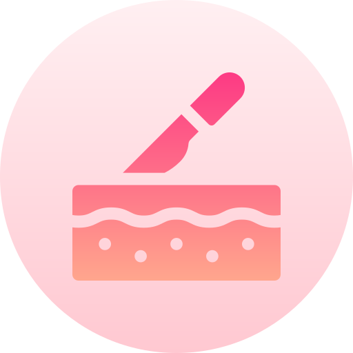 cirugía plástica icono gratis