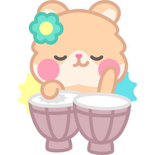 bongos kostenlos Sticker