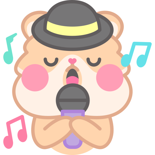 cantante gratis sticker