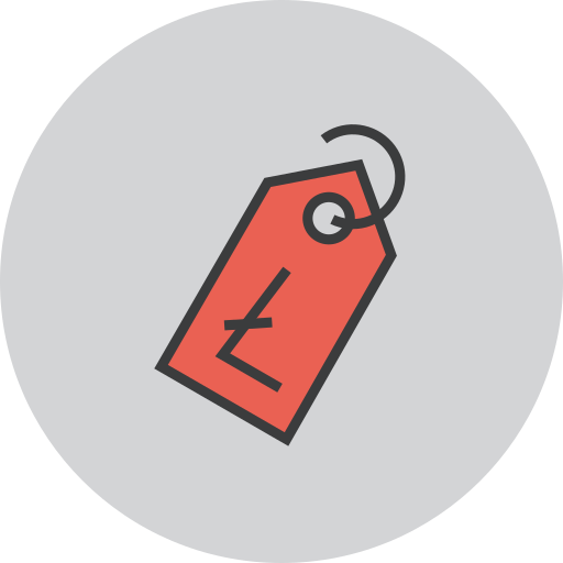 Shopping Amogh Design Rounded Lineal Color icon