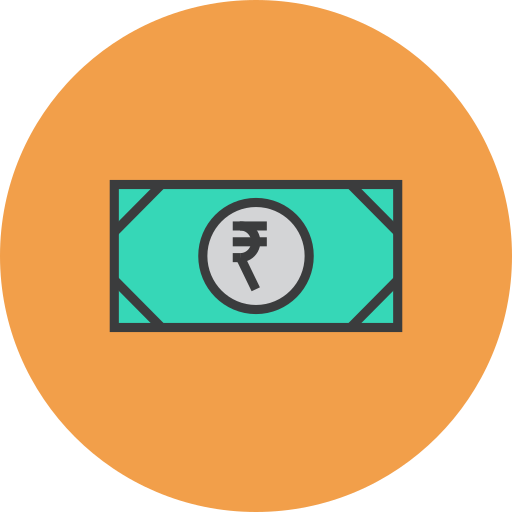 Money Amogh Design Rounded Lineal Color icon