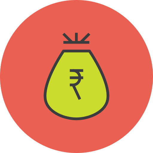 Money Amogh Design Rounded Lineal Color icon