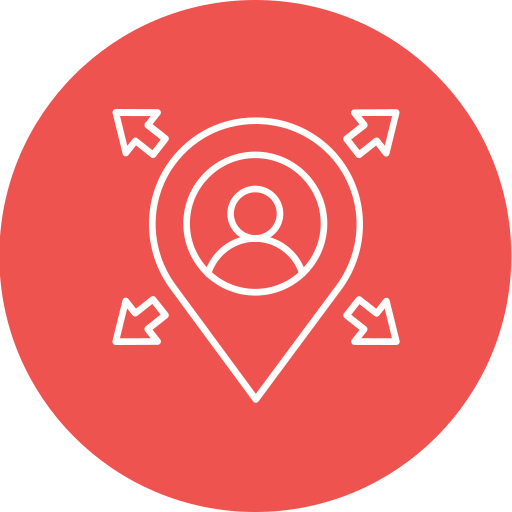 dirección icono gratis