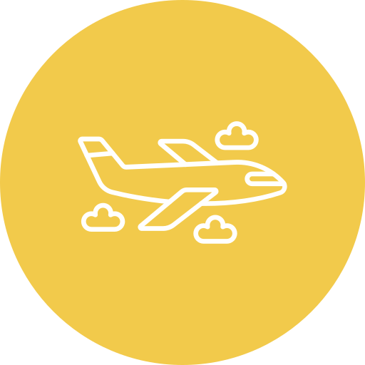 Plane Generic color fill icon