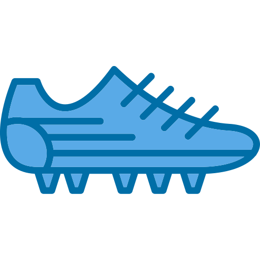 zapatos de fútbol icono gratis