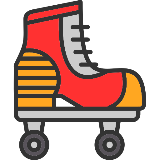 Roller skate Generic color lineal-color icon