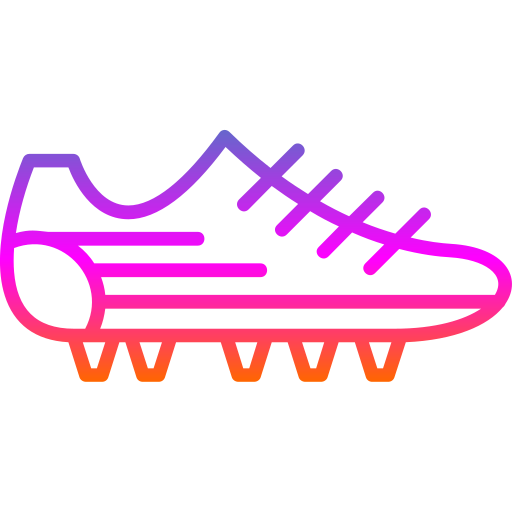 zapatos de fútbol icono gratis
