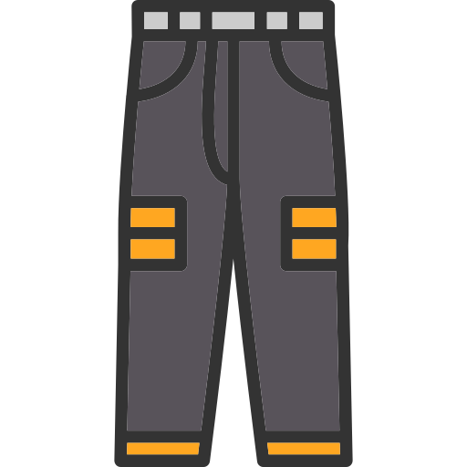 pantalones jogger icono gratis