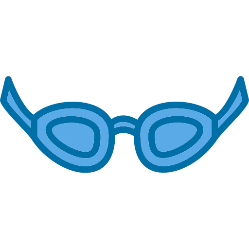 gafas de natación icono gratis