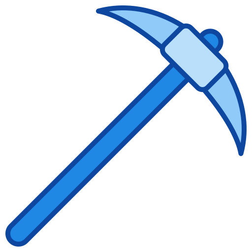 Pickaxe free icon Pickaxe free icon