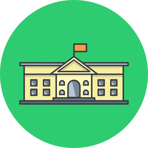 학교 무료 아이콘