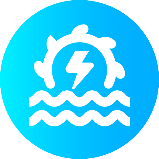 Hydro power free icon