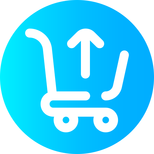 carrinho de compras grátis ícone
