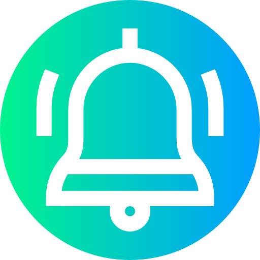 Bell icon Super Basic Straight Circular