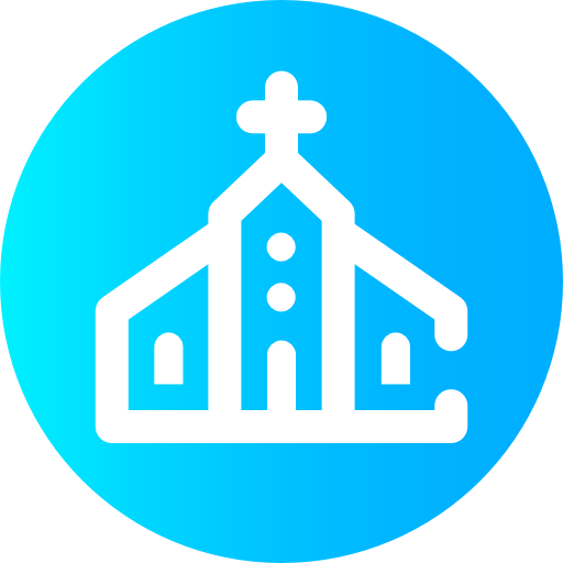 Church Super Basic Omission Circular icon