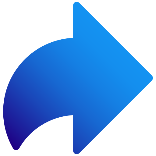 Arrow right Generic gradient fill icon