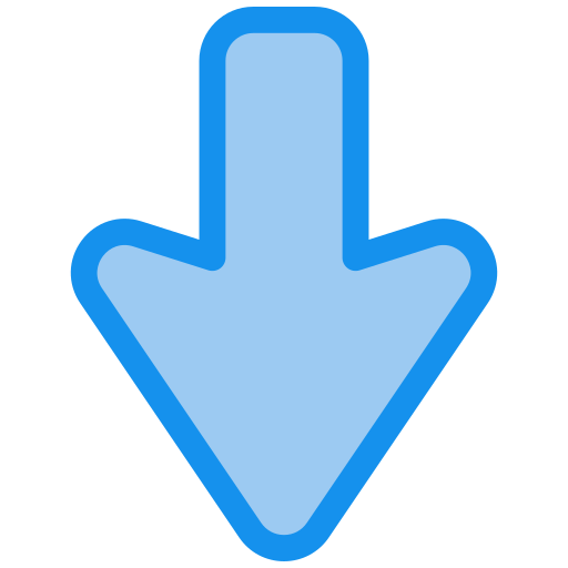 Arrow down Generic color lineal-color icon