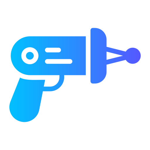 pistola laser icono gratis