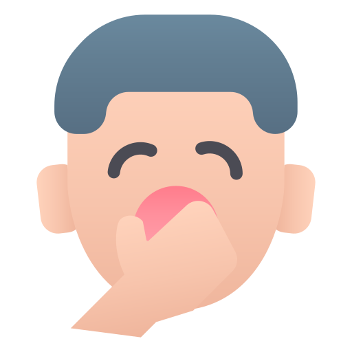 Yawn Generic gradient fill icon