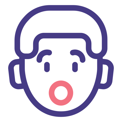 conmocionado icono gratis