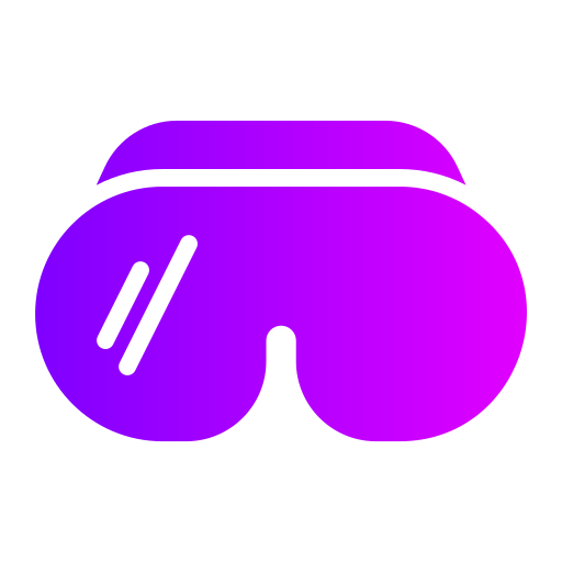 gafas de realidad virtual icono gratis