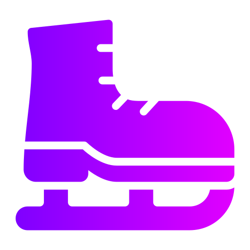 Ice skate Generic gradient fill icon