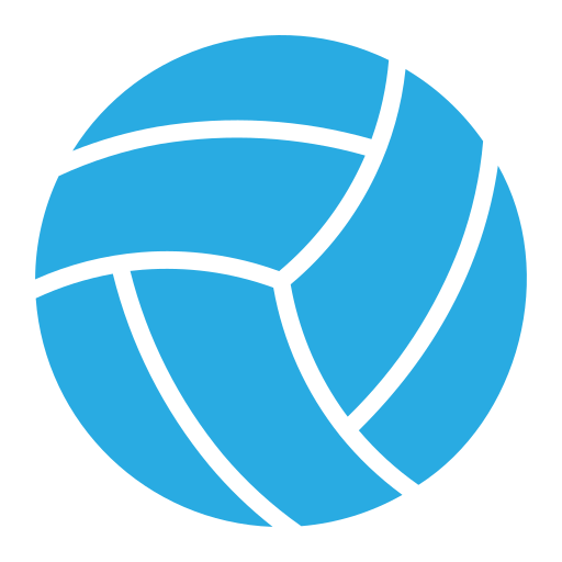 Volleyball Generic color fill icon