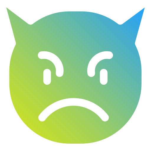 enojado icono gratis