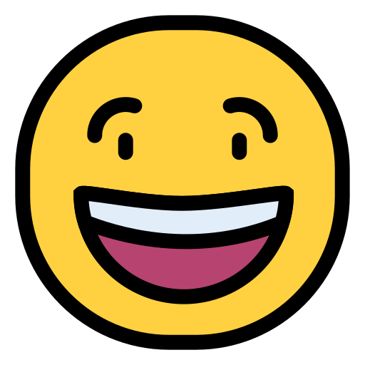 Laugh - free icon